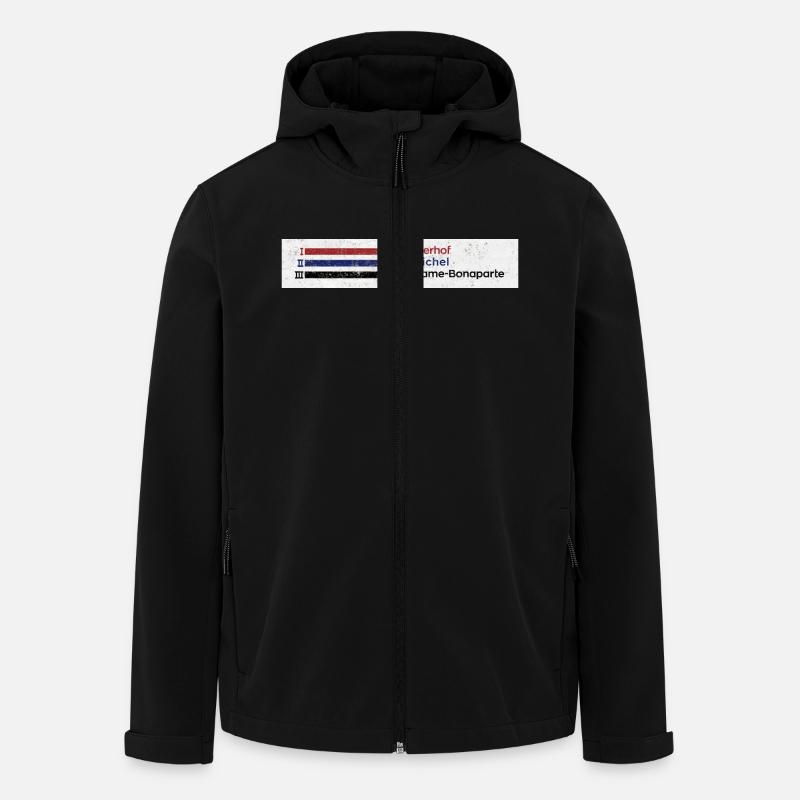 Katakomben Bunker Paris - Recycelte Männer Softshell-Jacke von Stanley/Stella - Schwarz