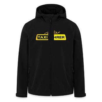 Bester Taxifahrer 1 - Recycelte Männer Softshell-Jacke von Stanley/Stella - Schwarz - Vorne - AI Model Male 185 light (185cm)