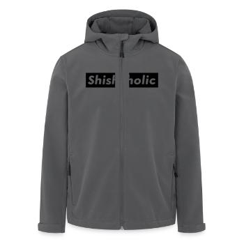 Shishaholics - Recycelte Männer Softshell-Jacke von Stanley/Stella - Schwarz - Vorne - AI Model Male 185 light (185cm)