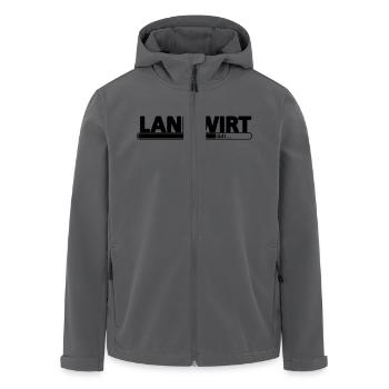 Landwirt // Landwirtin // Bauer // Bäuerin Agronom - Recycelte Männer Softshell-Jacke von Stanley/Stella - Schwarz - Vorne - AI Model Male 185 light (185cm)