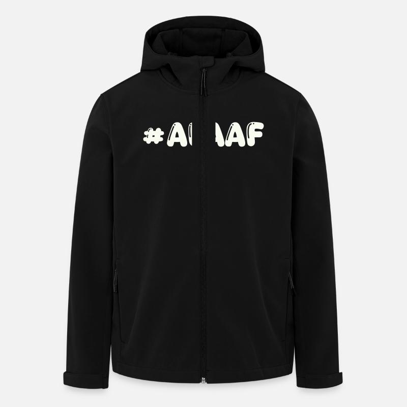 alaaf - Men’s Recycled Softshell Jacket by Stanley/Stella - black