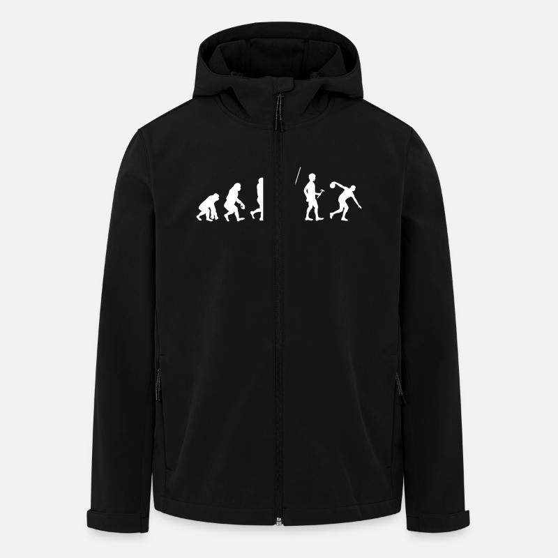 Bowling - Veste softshell homme en polyester recyclé Stanley/Stella - noir