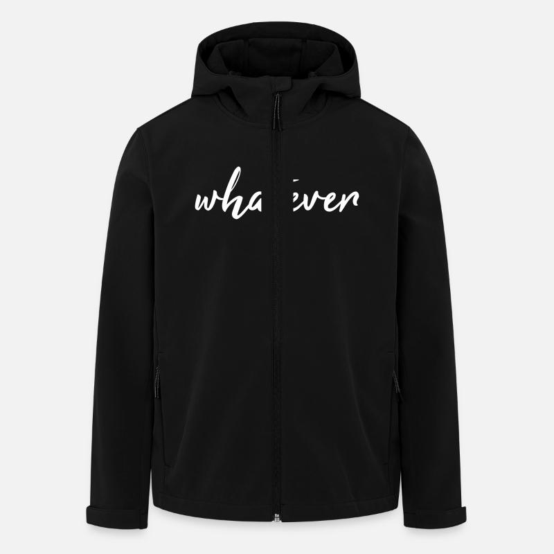whatever - Recycelte Männer Softshell-Jacke von Stanley/Stella - Schwarz
