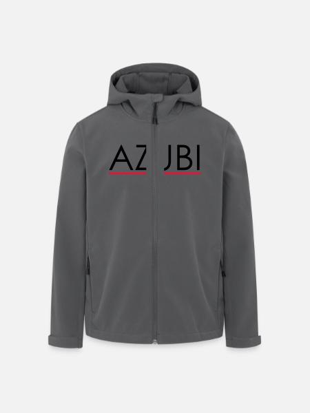 Azubi - Recycelte Männer Softshell-Jacke von Stanley/Stella - Schwarz