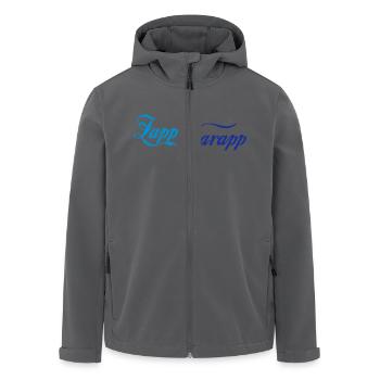 Zapp - Zarapp - Recycelte Männer Softshell-Jacke von Stanley/Stella - Schwarz - Vorne - AI Model Male 185 light (185cm)