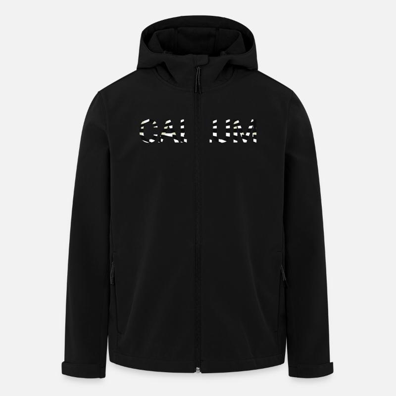 Callum name calumba - Recycelte Männer Softshell-Jacke von Stanley/Stella - Schwarz