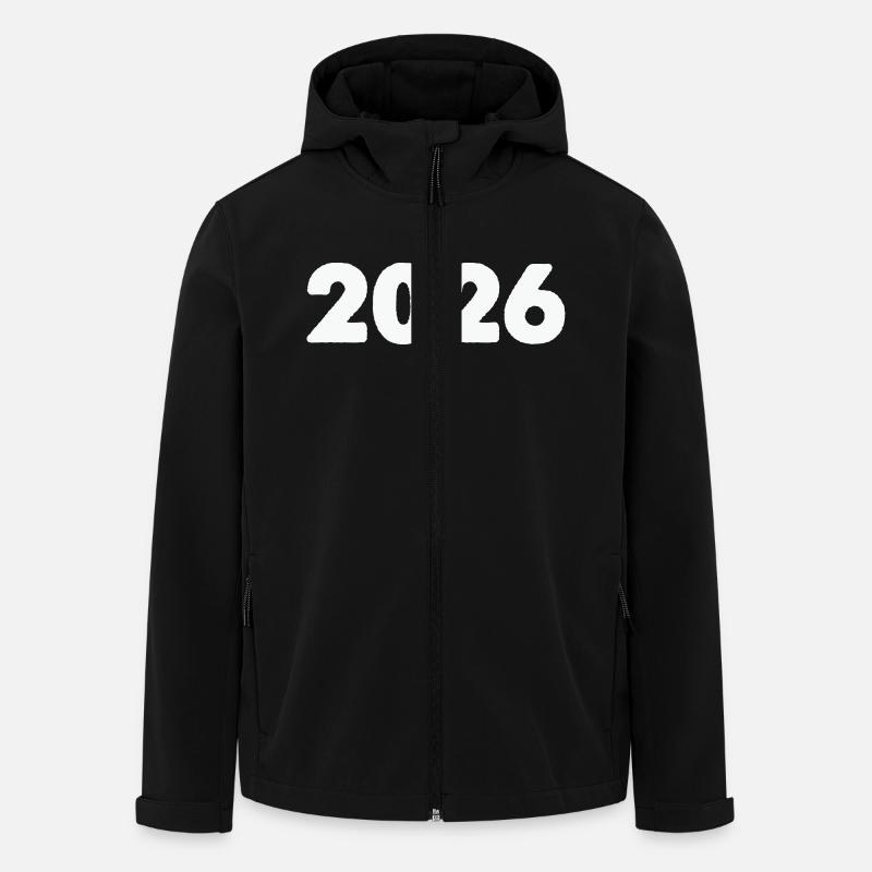 2026 - Recycelte Männer Softshell-Jacke von Stanley/Stella - Schwarz