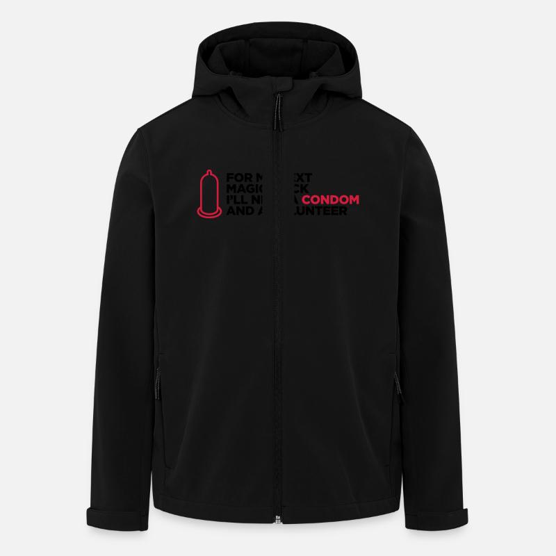 Ma magie sale tour! - Veste softshell homme en polyester recyclé Stanley/Stella - noir