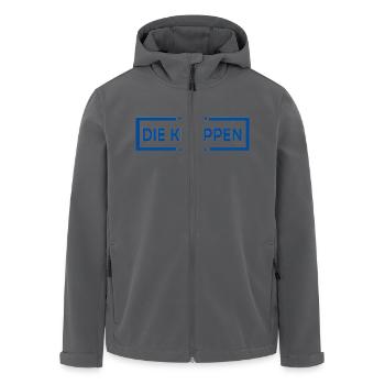 Die Knappen Fan-Design - Recycelte Männer Softshell-Jacke von Stanley/Stella - Schwarz - Vorne - AI Model Male 185 light (185cm)