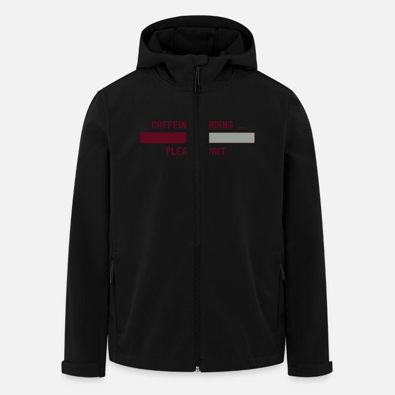 loading - Recycelte Männer Softshell-Jacke von Stanley/Stella - Schwarz