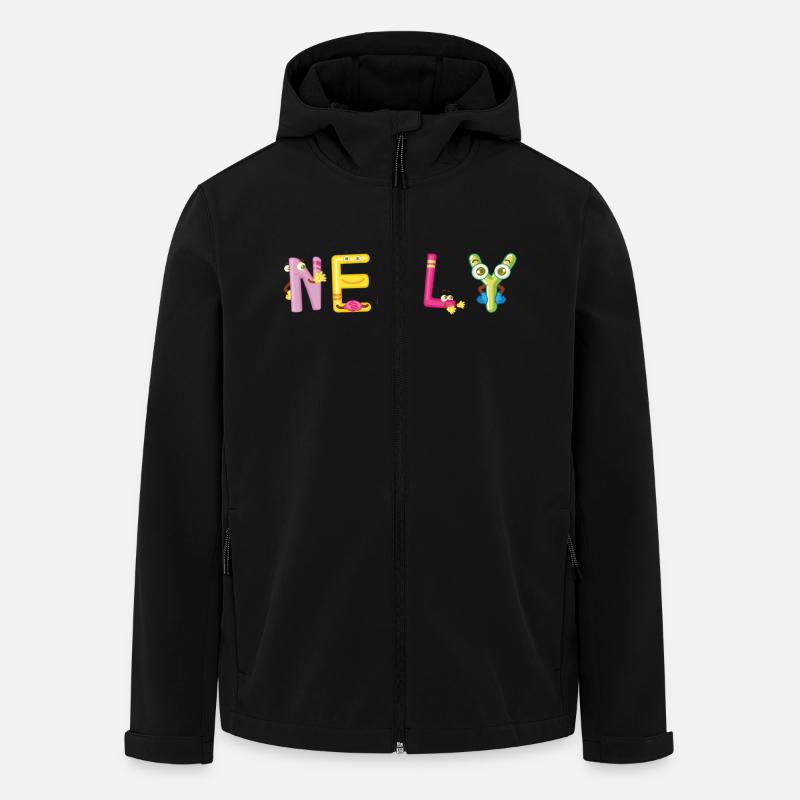 Nelly - Recycelte Männer Softshell-Jacke von Stanley/Stella - Schwarz