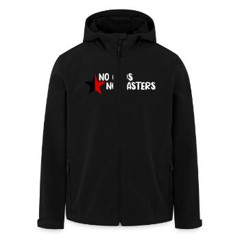 No Gods No Masters - Recycelte Männer Softshell-Jacke von Stanley/Stella - Schwarz - Vorne - AI Model Male 185 light (185cm)