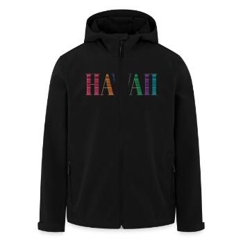 Hawaii Summer Vacation Gift Hommes Femmes Enfants - Veste softshell homme en polyester recyclé Stanley/Stella - noir - Devant - AI Model Male 185 light (185cm)