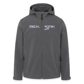 mechatronik inside 2 - Recycelte Männer Softshell-Jacke von Stanley/Stella - Anthrazit - Vorne - AI Model Male 185 light (185cm)