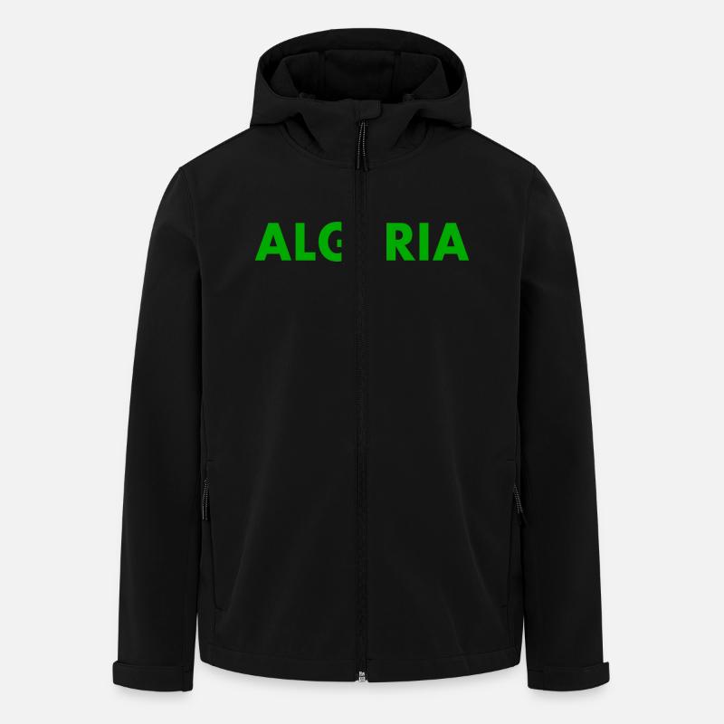 Algérie - Veste softshell homme en polyester recyclé Stanley/Stella - noir