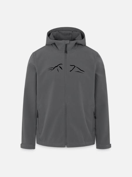 Snowdon - Men’s Recycled Softshell Jacket by Stanley/Stella - black