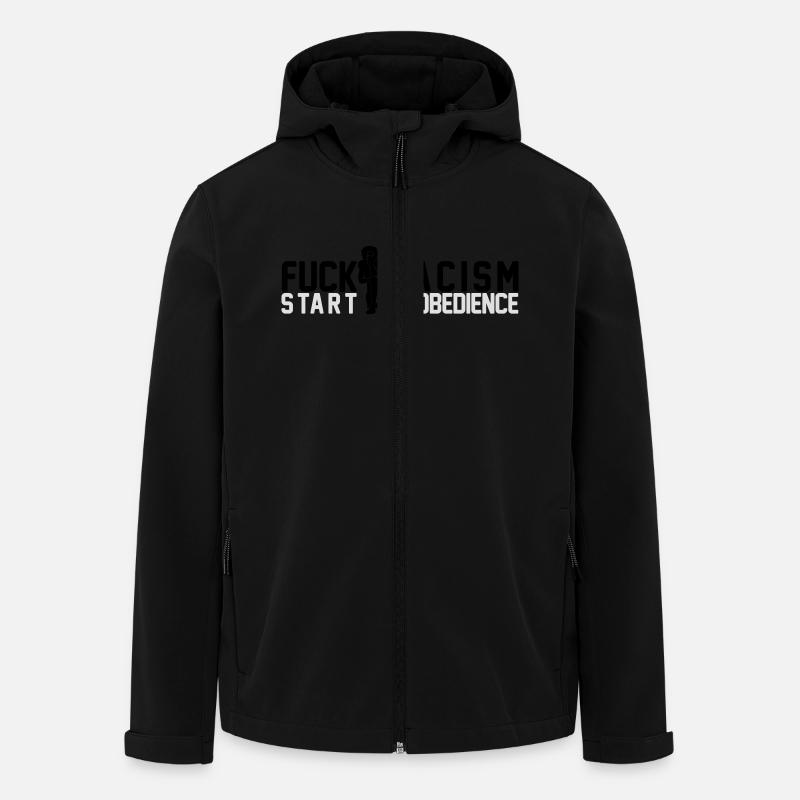 kapernick - Recycelte Männer Softshell-Jacke von Stanley/Stella - Schwarz