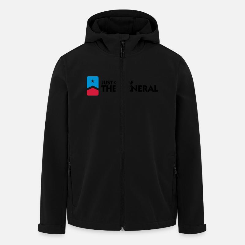 Appelez-moi au général - Veste softshell homme en polyester recyclé Stanley/Stella - noir