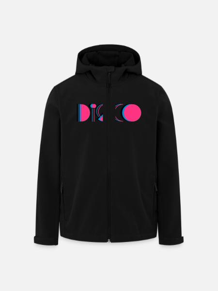 disco - Recycelte Männer Softshell-Jacke von Stanley/Stella - Schwarz