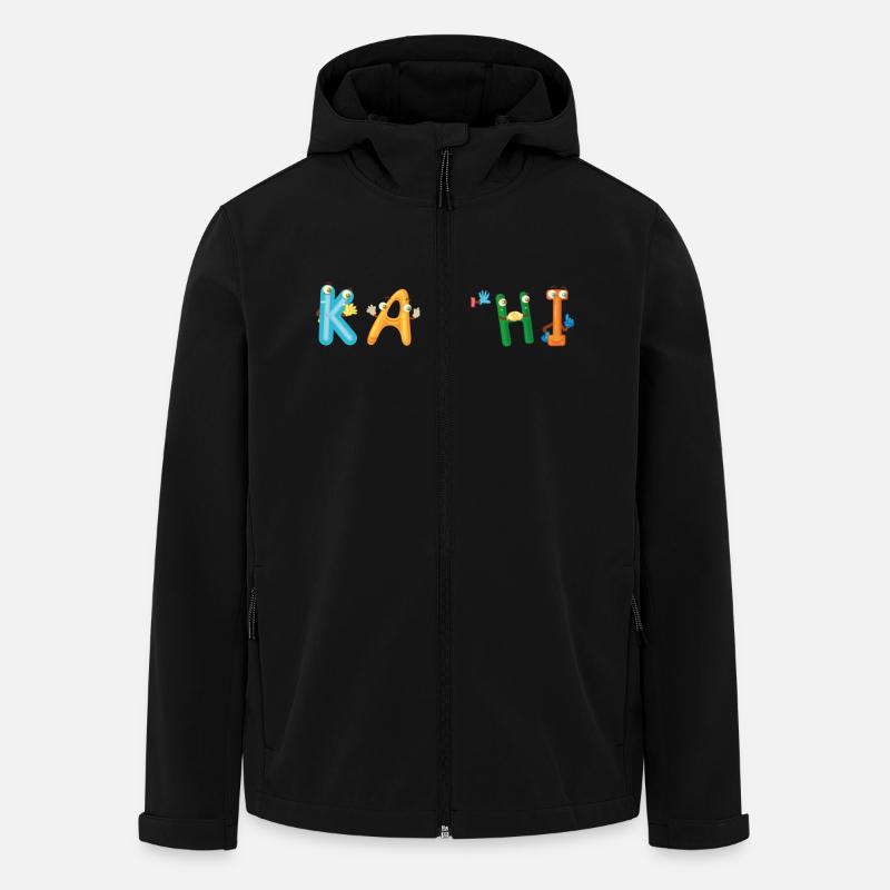 Kathi - Recycelte Männer Softshell-Jacke von Stanley/Stella - Schwarz