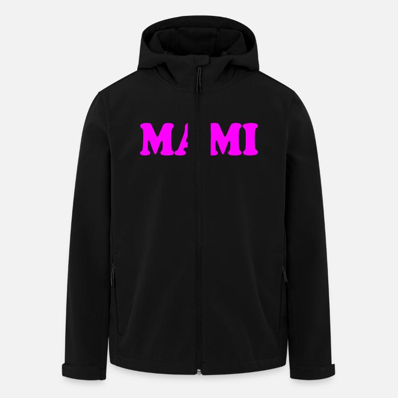 Mami - Recycelte Männer Softshell-Jacke von Stanley/Stella - Schwarz