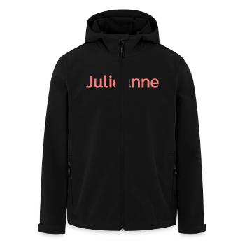 Julieanne - Recycelte Männer Softshell-Jacke von Stanley/Stella - Schwarz - Vorne - AI Model Male 185 light (185cm)