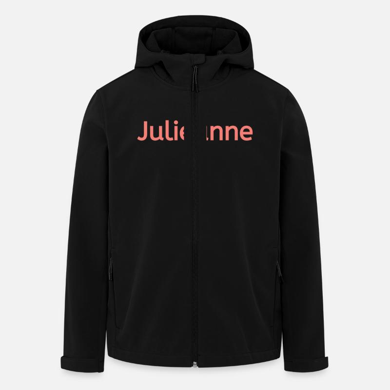 Julieanne - Recycelte Männer Softshell-Jacke von Stanley/Stella - Schwarz