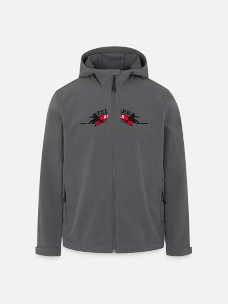 Telemark-Austria - Recycelte Männer Softshell-Jacke von Stanley/Stella - Schwarz