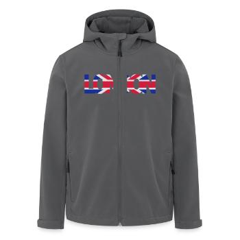 London - Recycelte Männer Softshell-Jacke von Stanley/Stella - Schwarz - Vorne - AI Model Male 185 light (185cm)