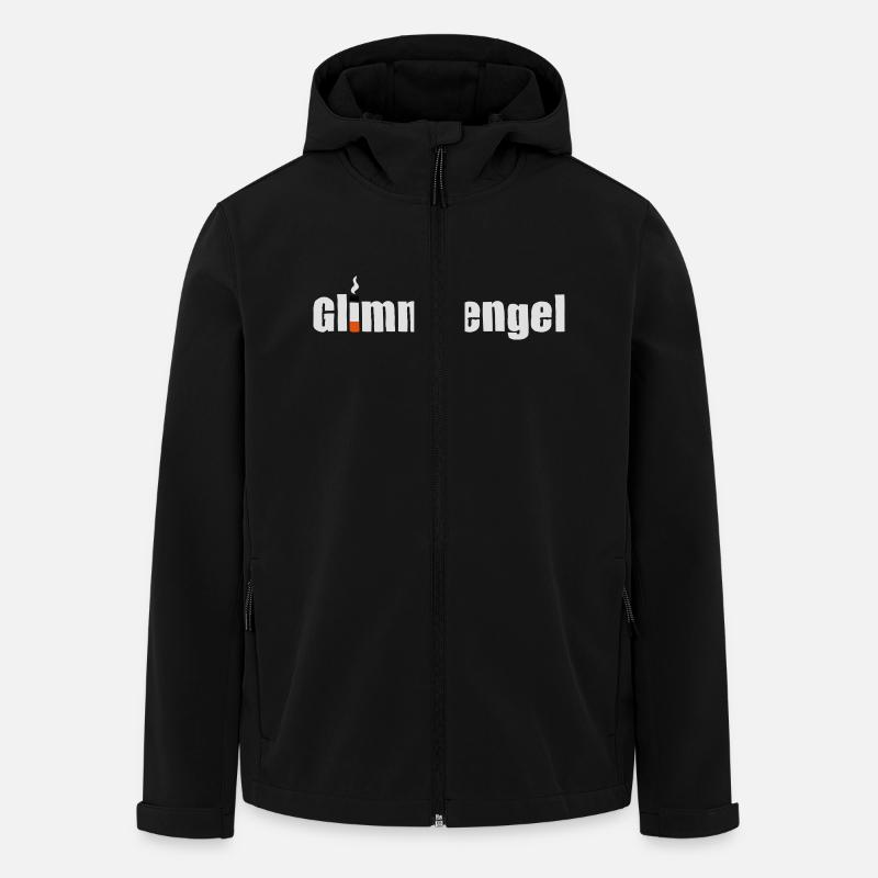 Glimmbengel No. 1 - Recycelte Männer Softshell-Jacke von Stanley/Stella - Schwarz