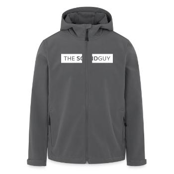 The Soundguy - Recycelte Männer Softshell-Jacke von Stanley/Stella - Anthrazit - Vorne - AI Model Male 185 light (185cm)