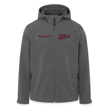 evolution_biker - Recycelte Männer Softshell-Jacke von Stanley/Stella - Schwarz - Vorne - AI Model Male 185 light (185cm)