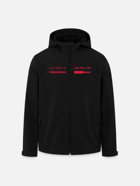 last_night_dj - Recycelte Männer Softshell-Jacke von Stanley/Stella - Schwarz