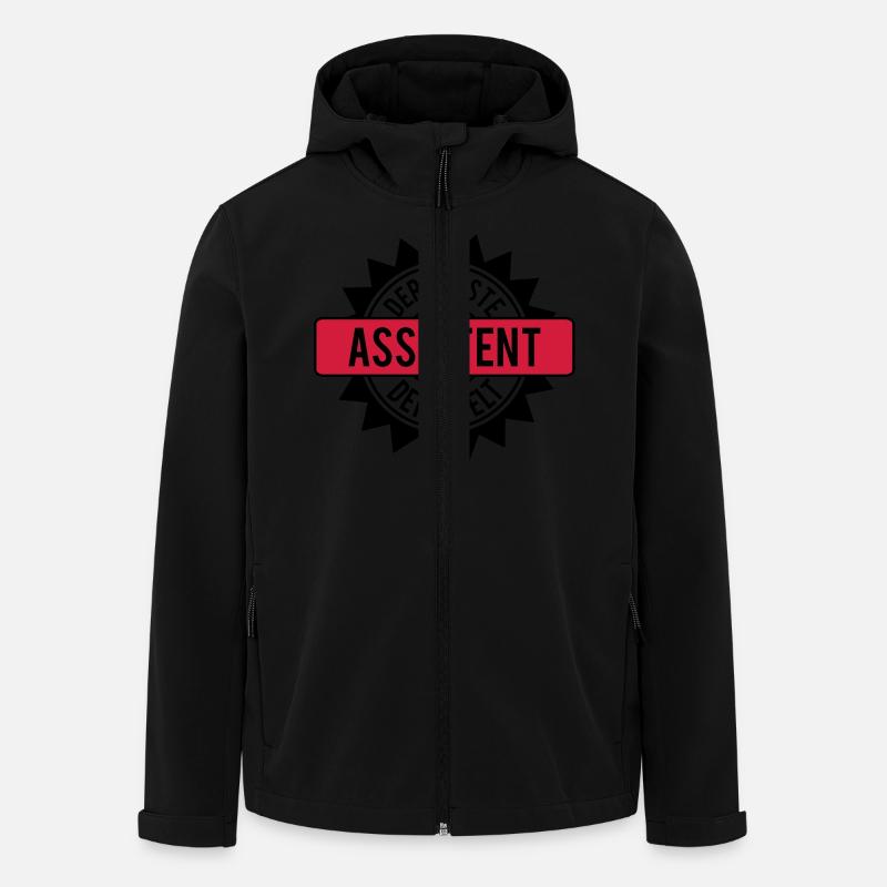 le meilleur assistant 2c - Veste softshell homme en polyester recyclé Stanley/Stella - noir