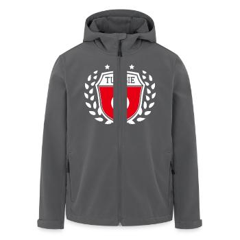 champions_tunisie - Veste softshell homme en polyester recyclé Stanley/Stella - noir - Devant - AI Model Male 185 light (185cm)