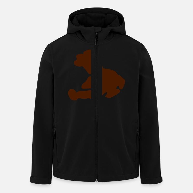 mull, scotland - Men’s Recycled Softshell Jacket by Stanley/Stella - black