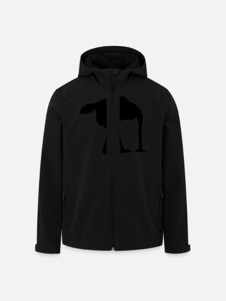 Ostrich - Men’s Recycled Softshell Jacket by Stanley/Stella - black