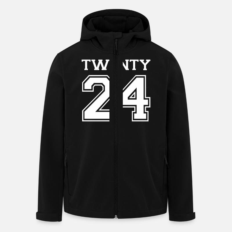 2024 - Recycelte Männer Softshell-Jacke von Stanley/Stella - Schwarz