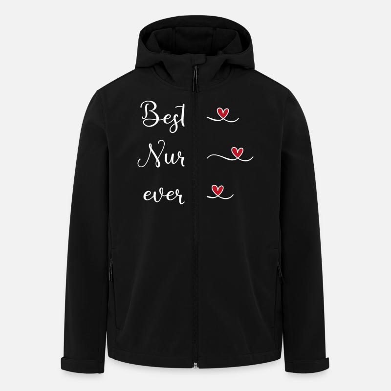 Nurse - Men’s Recycled Softshell Jacket by Stanley/Stella - black