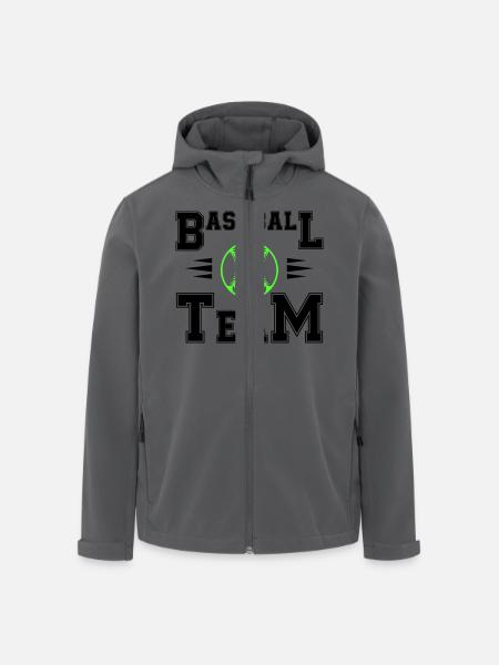 Baseball Team - Men’s Recycled Softshell Jacket by Stanley/Stella - black