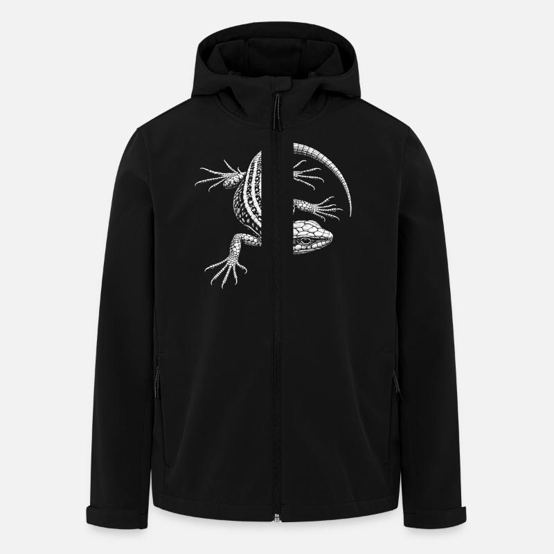 Wall lizard - Men’s Recycled Softshell Jacket by Stanley/Stella - black