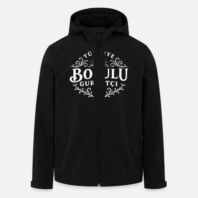 Bolu - Veste softshell homme en polyester recyclé Stanley/Stella - noir