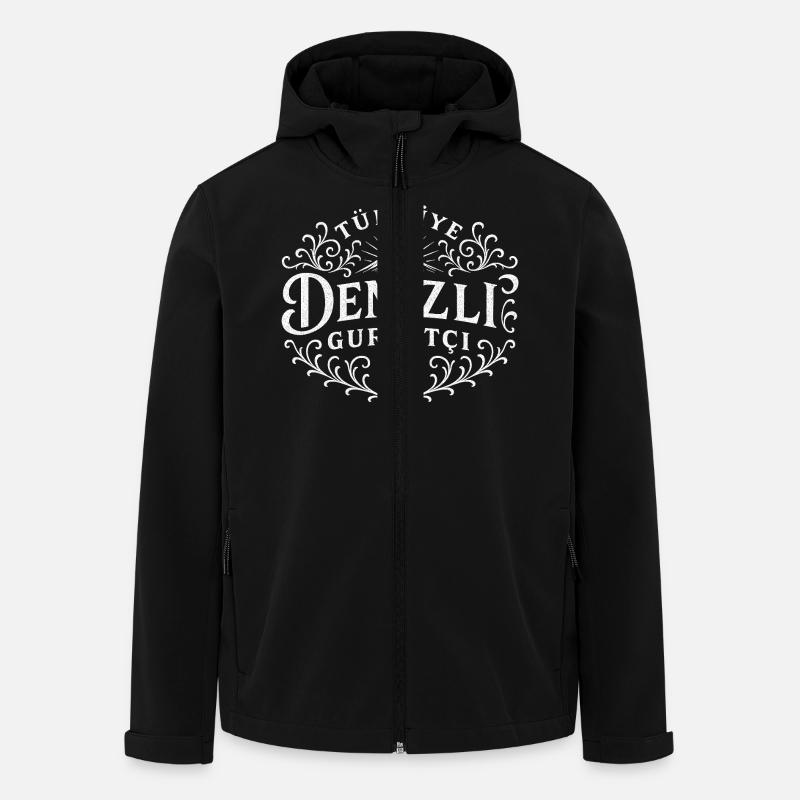 Denizli - Veste softshell homme en polyester recyclé Stanley/Stella - noir