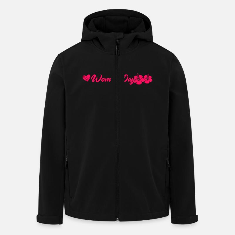 Women's Day - Men’s Recycled Softshell Jacket by Stanley/Stella - black