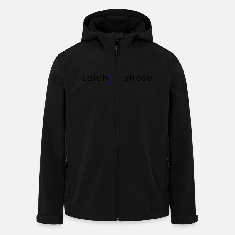 Leichtmatrose - Recycelte Männer Softshell-Jacke von Stanley/Stella - Schwarz