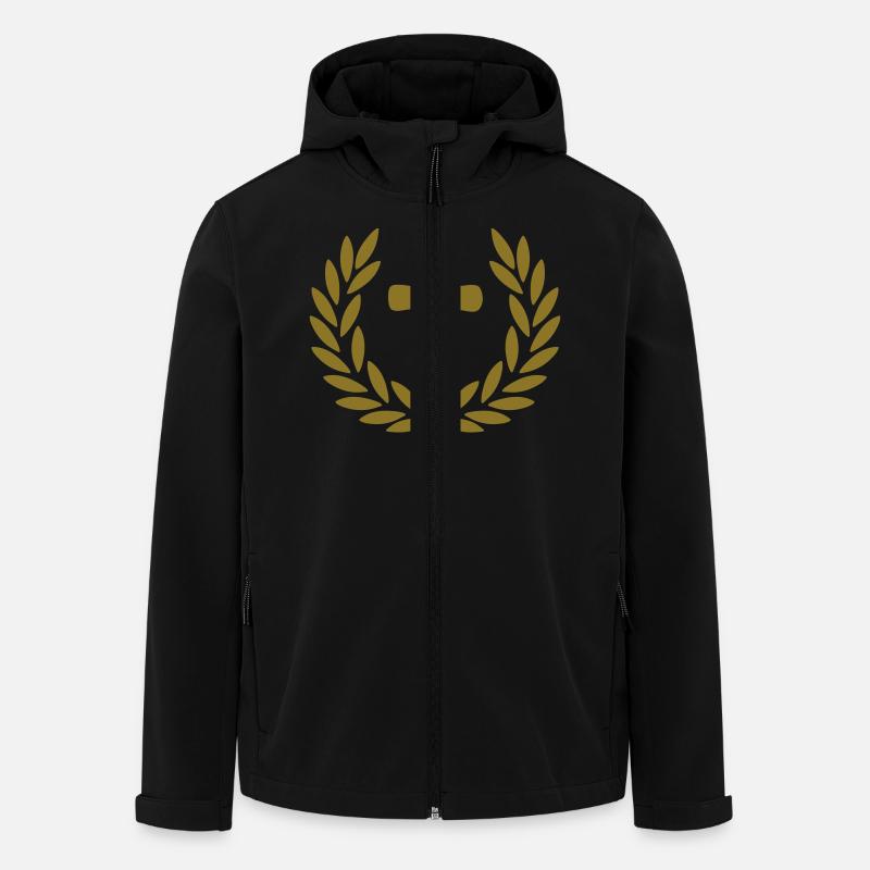 jesus crown krone - Recycelte Männer Softshell-Jacke von Stanley/Stella - Schwarz