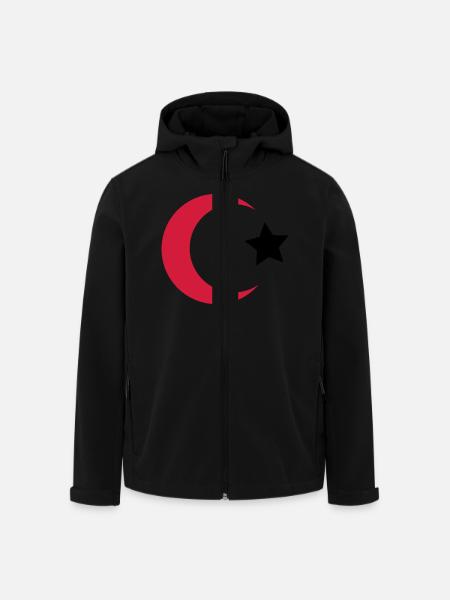 türkei - Recycelte Männer Softshell-Jacke von Stanley/Stella - Schwarz