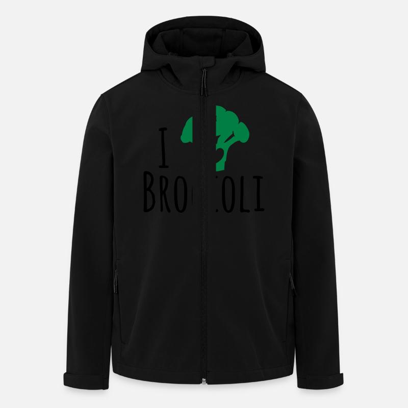 Broccoli Shirt - Recycelte Männer Softshell-Jacke von Stanley/Stella - Schwarz