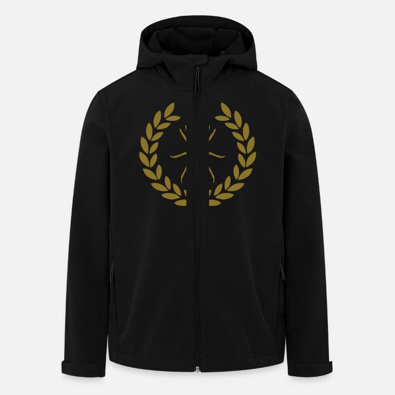 ant deluxe - Recycelte Männer Softshell-Jacke von Stanley/Stella - Schwarz