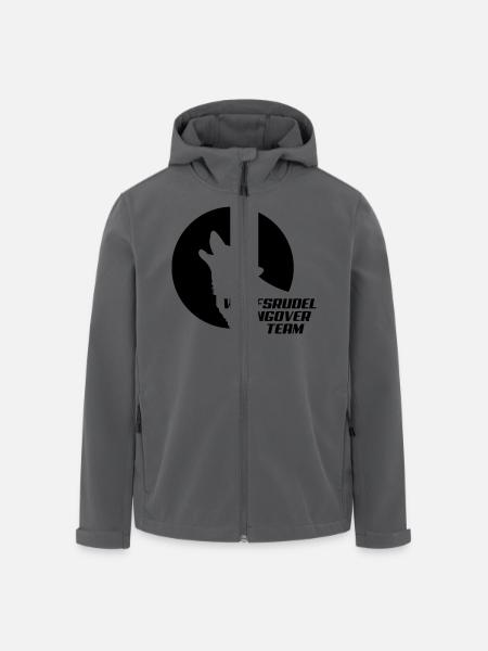 wolfsrudel_team - Recycelte Männer Softshell-Jacke von Stanley/Stella - Schwarz